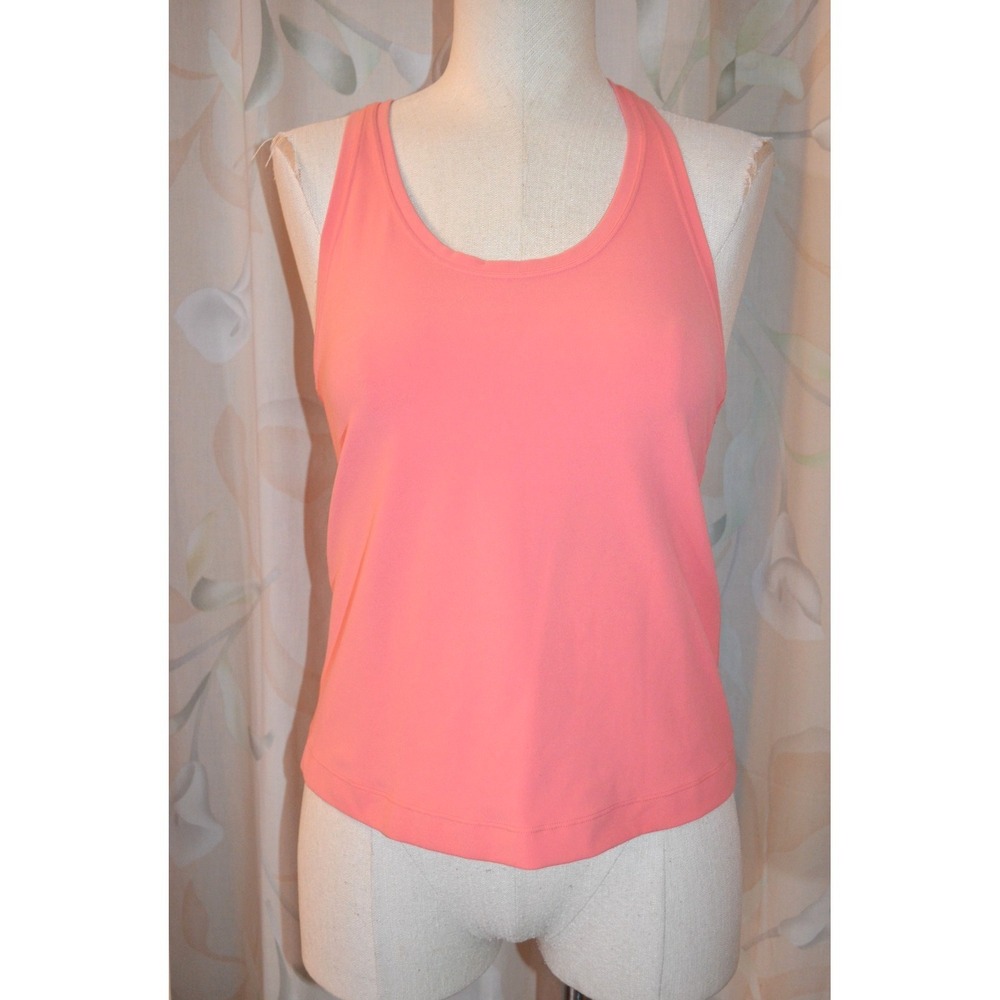 Lululemon Orange Tank Top Womens Small Racerback Athletic Yoga‎ Gym Chest 30"